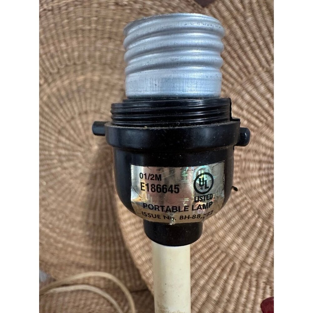 Vintage rooster chicken lamp - Picture 4 of 11